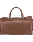 Cutter & Buck 19" Leather Weekender Duffel Bag