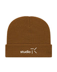 Studio TK Waffle Knit Cap with Cuff