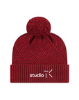 Studio TK Premium Diagonal Weave Knit Cap With Cuff