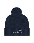 Studio TK Premium Diagonal Weave Knit Cap With Cuff