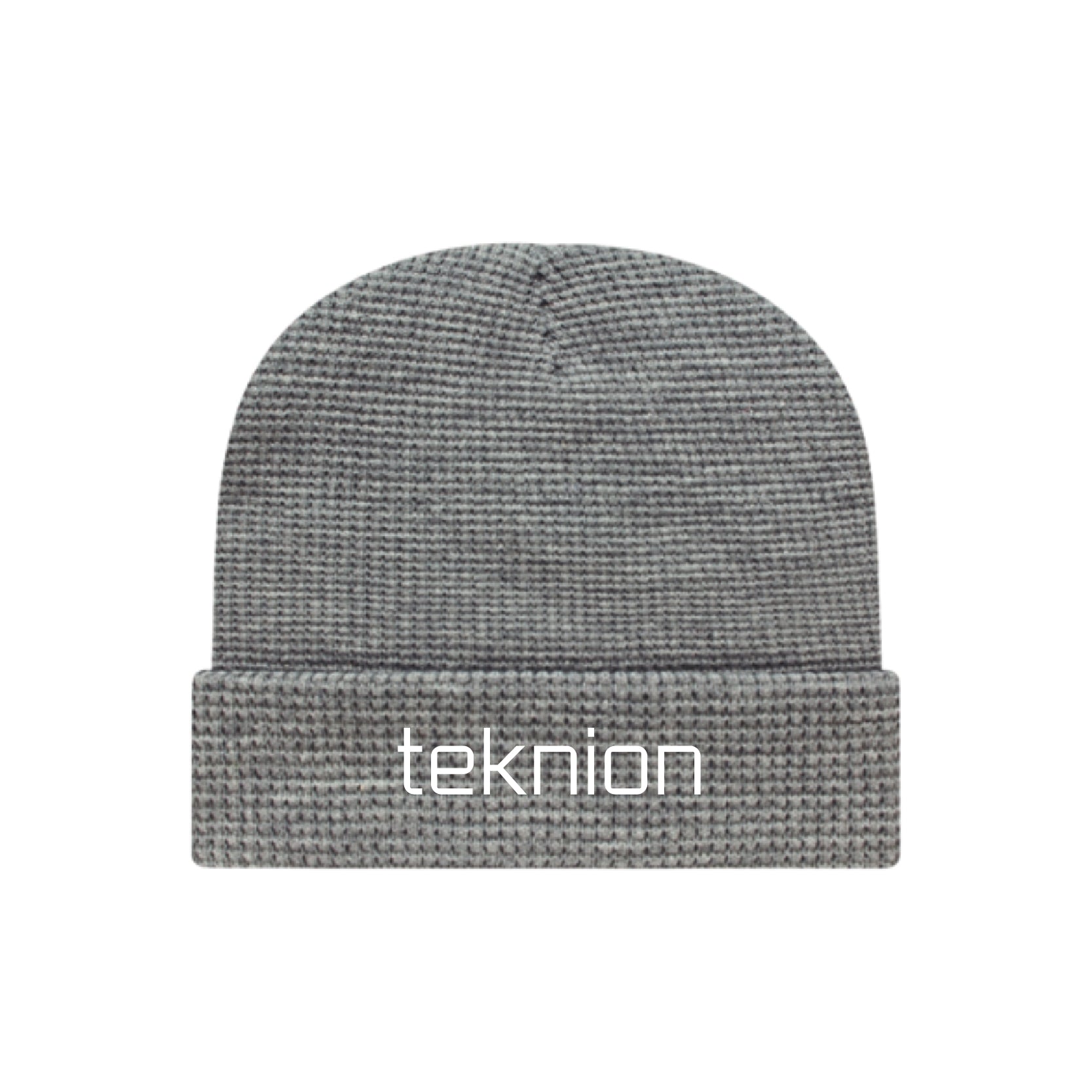 Teknion Waffle Knit Cap with Cuff
